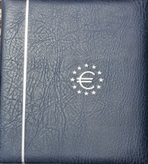 Album monede euro Optima 5 file folosit foto