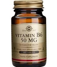 Vitamin B6 50mg Solgar 100tb Cod: 2319slg foto