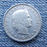 1p - 20 Rappen 1912 Elvetia