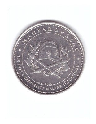 Moneda Ungaria 50 forint/forinti 2020 Serviciul de pompieri, stare foarte buna, cu luciu foto