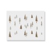 Sablon Perete vopsire, tencuiala 900x600x0.7mm Fir Tree Forest Refolosibil, model MXSP7052, Oem