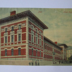 Carte postală Iași/Jași-Liceul Național circulată 1913