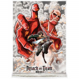 Figurina Acrilica Attack on Titan - Diorama - Eren vs Colossal Titan, Abystyle