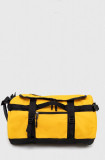 Cumpara ieftin The North Face geantă sport Base Camp Duffel XS culoarea galben