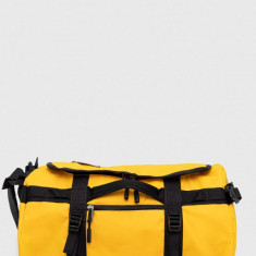 The North Face geantă sport Base Camp Duffel XS culoarea galben