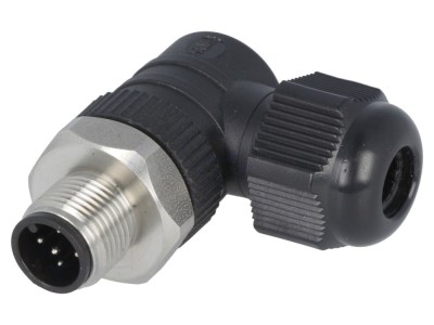 Conector M12 tată IP67, pe cablu foto
