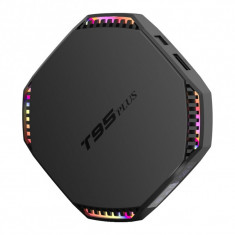 Mini PC Tv Box Techstar? T95 Plus, Procesor RK3566, Android 11, UHD 8K, HDR, 4GB RAM LPDDR4, 32GB ROM, WiFi 5G, Bluetooth, Telecomanda foto