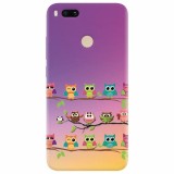 Husa silicon pentru Xiaomi Mi A1, Owls
