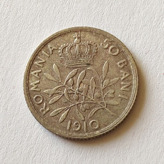 Romania - 50 Bani 1910 - Argint