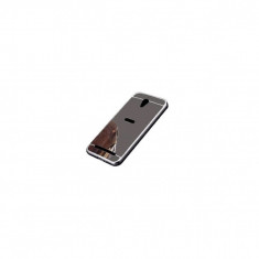 Husa Bumper Aluminiu Mirror Argintiu Iberry Pentru Asus ZenFone GO 4,5 Inch ZC451TG