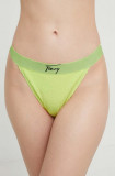 Tommy Jeans bikini brazilieni culoarea verde