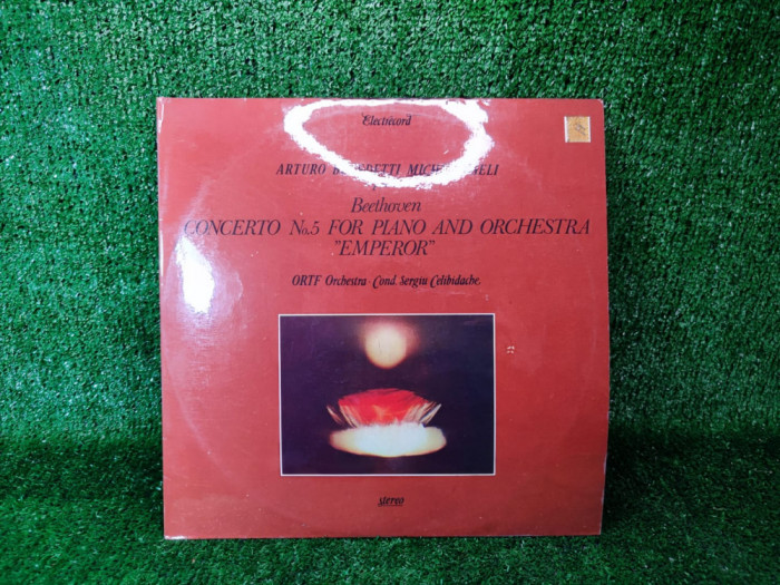 vinyl Arturo Benedetti Michelangeli PIAN Beethoven LP / C112