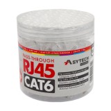 Cumpara ieftin Mufa RJ-45 UTP Cat.6 EZ Passthrough, 50&micro; (100 buc) RJ45-CAT6-EZ-50U-JAR