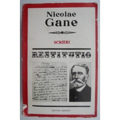 Scrieri &ndash; Nicolae Gane