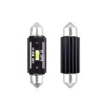 Cumpara ieftin Set becuri auto cu LED CANBUS sofit compatibil C5W 1 SMD 41mm Alb 12/24V,