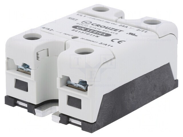 Releu Semiconductor 25A 1-Fazat 20-265VAC 48-660VAC