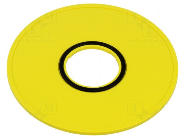 Tăbliță Descriptivă Plastic Galbenă 45x75mm