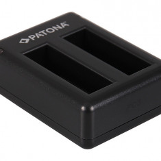 GoPro Hero 4 AHDBT-401 USB Dual Battery / Încărcător de baterii cu cablu Micro-USB - Patona