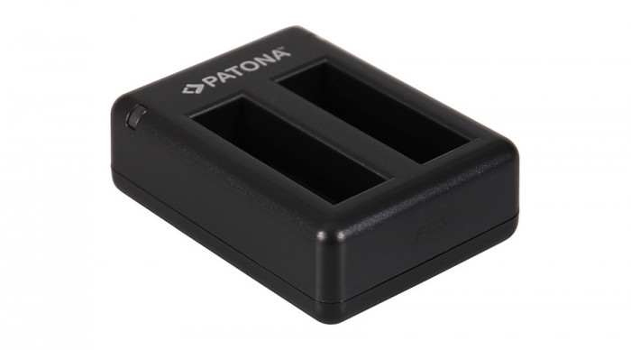 GoPro Hero 4 AHDBT-401 USB Dual Battery / &Icirc;ncărcător de baterii cu cablu Micro-USB - Patona