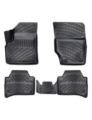Set covorase auto din cauciuc tip tavita Porsche Cayenne I 2003-2010 foto