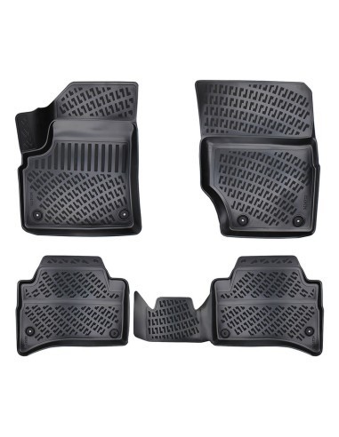 Set covorase auto din cauciuc tip tavita Porsche Cayenne I 2003-2010