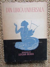 DIN LIRICA UNIVERSALA , TALMACIRI DE LUCIAN BLAGA foto