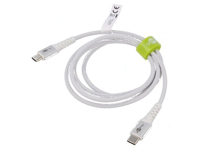 Cablu USB 2.0 USB C 1m alb 0,48Gbps