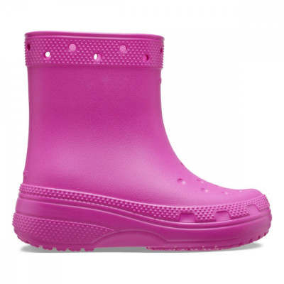 Cizme Crocs Toddler Classic Boot Roz - Juice foto