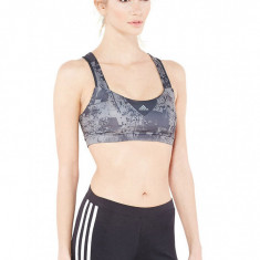 Bustiera sport femei Adidas Supernova Racer Bra EN Gri