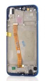 Display LCD Huawei P20 Lite 2018 Albastru + Rama Original