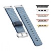 Curea material textil, compatibila Apple Watch 10, 46mm, Albastru