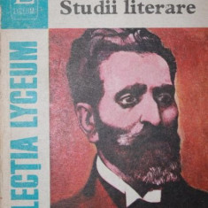 STUDII LITERARE