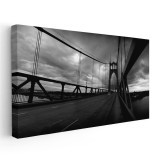 Tablou Podul St. Johns Portland Oregon Tablou canvas pe panza CU RAMA 70x140 cm