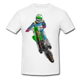 Tricou &quot; Motocross vector 2 &quot;