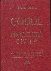 CODUL DE PROCEDURA CIVILA,MIHAELA TABARCA 2006 foto