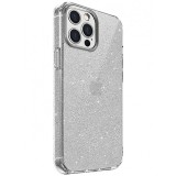 Husa TPU UNIQ LifePro Tinsel pentru Apple iPhone 12 / Apple iPhone 12 Pro, Glitter, Transparenta