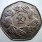 7.462 MAREA BRITANIE ANGLIA ELIZABETH E.E.C. II 50 PENCE 1973