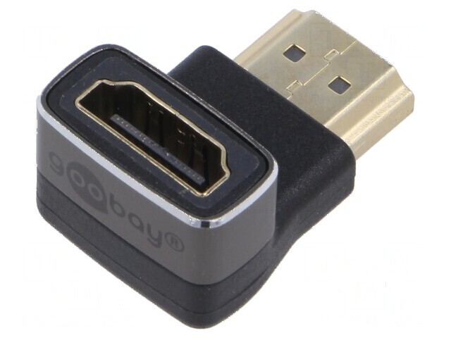 Adaptor HDMI HDCP 2.2 270&deg; argintiu