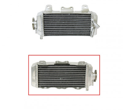 Radiator dreapta cu capacitate marita Yamaha YZF 250 07- 09 foto