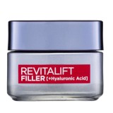 Crema de zi, Loreal, Revitalift Filler, Hyaluronic Acid, 50 ml