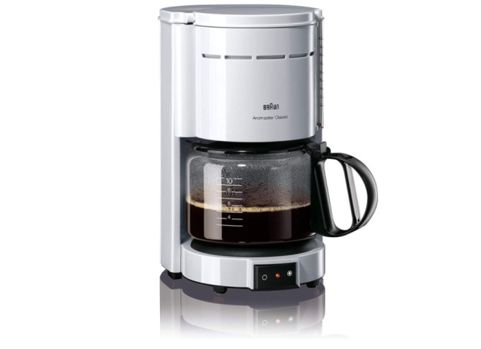 Aparat de cafea Braun KF 47 WH, alb - SECOND