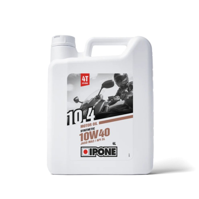 MBS Ulei moto 4T Ipone 10.4 (10W40) Sintetic - JASO MA2 - API SL, 4L, Cod Produs: 800054IP