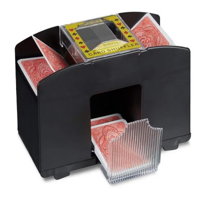 Dispozitiv pentru amestecat carti de joc Flippy, automat, 20.5x10x8.5cm foto