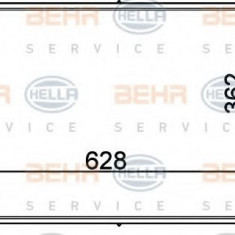 Condensator / Radiator aer conditionat FORD MONDEO III Limuzina (B4Y) (2000 - 2007) HELLA 8FC 351 038-711