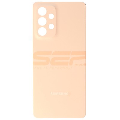 Capac baterie Samsung Galaxy A53 5G / A536 PEACH foto