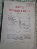 Revista Fundatiilor Regale nr.8/1935