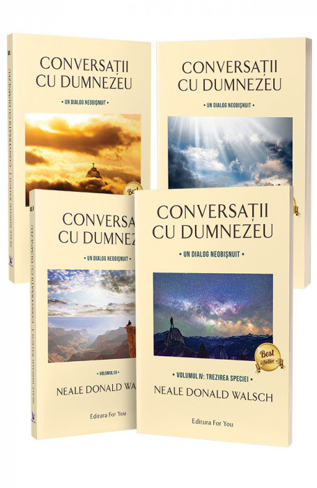 Conversații cu Dumnezeu, 4 volume &ndash; Neale Donald Walsch (livrare &icirc;ncep&acirc;nd cu 13 mai)