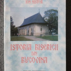 Istoria Bisericii din Bucovina Ion Nistor