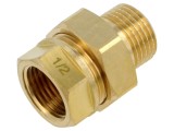 Conector dublu conic tată-mamă cu garnitură GEBO 341-4BL
