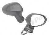 Oglinda exterioara Seat Ibiza (6j), 04.2008-04.2012; Ibiza (6j), 04.2012-, Dreapta, reglare manuala; carcasa neagra; geam convex; cromat, Rapid